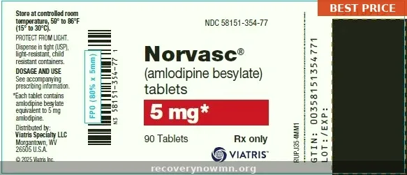 Order Norvasc (Amlodipine) 10mg | Nationwide Delivery From $0.31