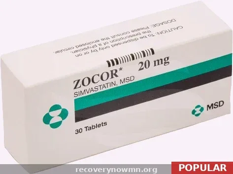 Zocor — Simvastatin 40mg Tablets for High Cholesterol